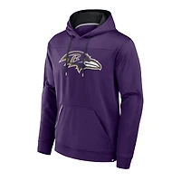 NFL Hoodie Pull Over Dot Faded Defender Ravens
