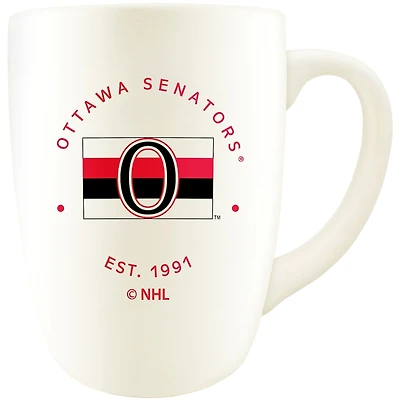 NHL Coffee Mug Retro Diner Vintage Stamp Senators