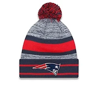 NFL Knit Hat Pom Cuff Patriots
