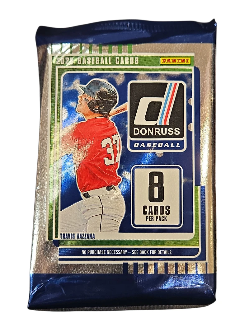 MLB Donruss Baseball Trading Cards Panini 2025 (Single Pack)