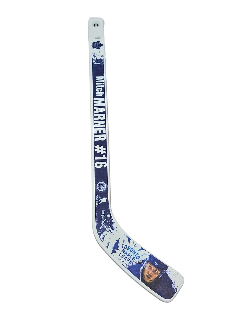 NHL Player Mini Stick Breakaway Mitch Marner Maple Leafs