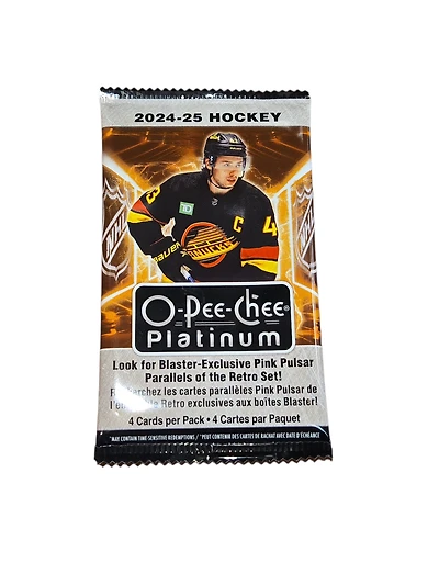 NHL Hockey Cards O-Pee-Chee Platinum 2024-25 (Single Pack)