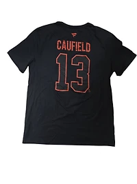 NHL Player T-Shirt Authentic Stack Cole Caufield Canadiens (Black)