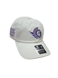 NHL Hat Adjustable Relaxed Fit Hockey Fights Cancer Senators