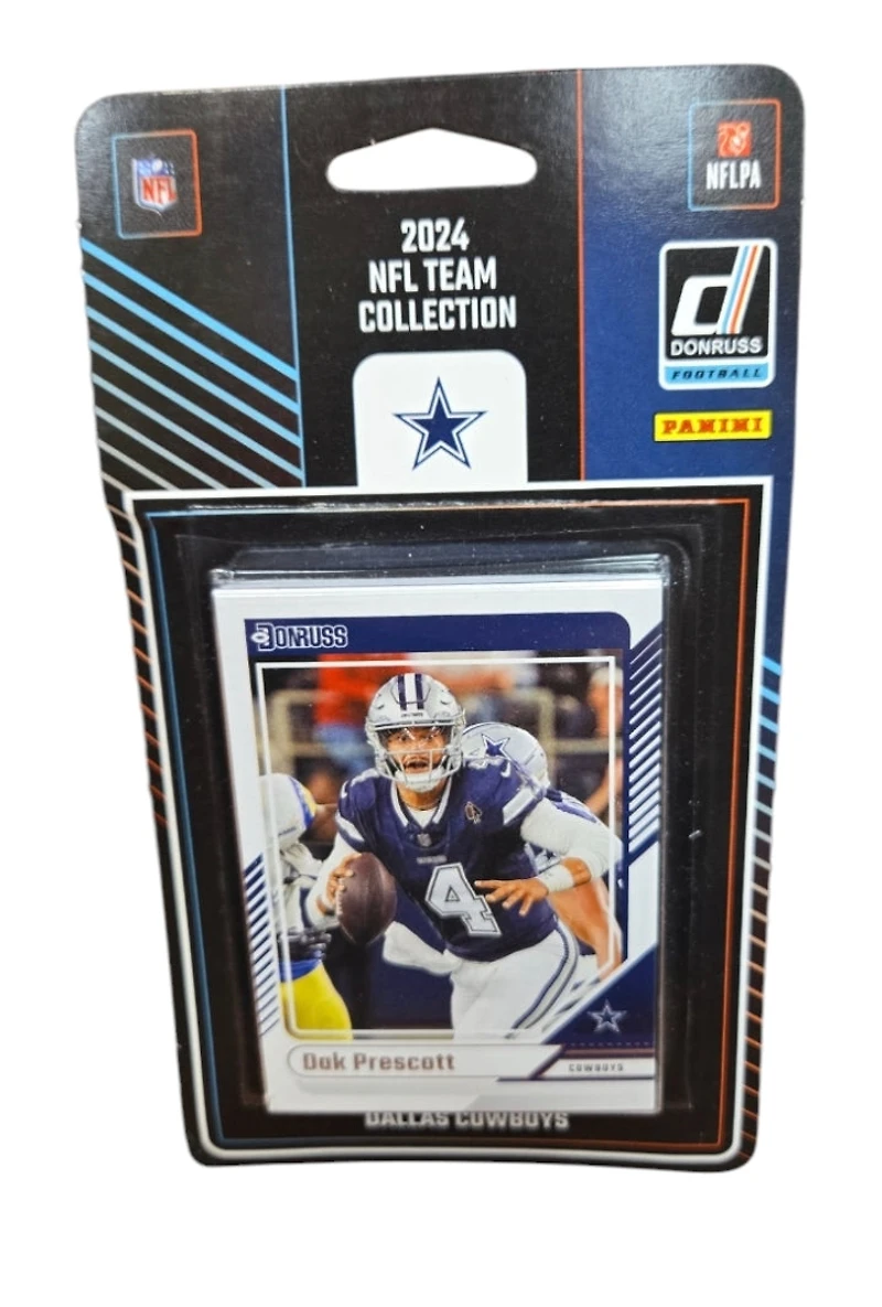NFL 2024 Panini Trading Cards Donruss Team Set Cowboys