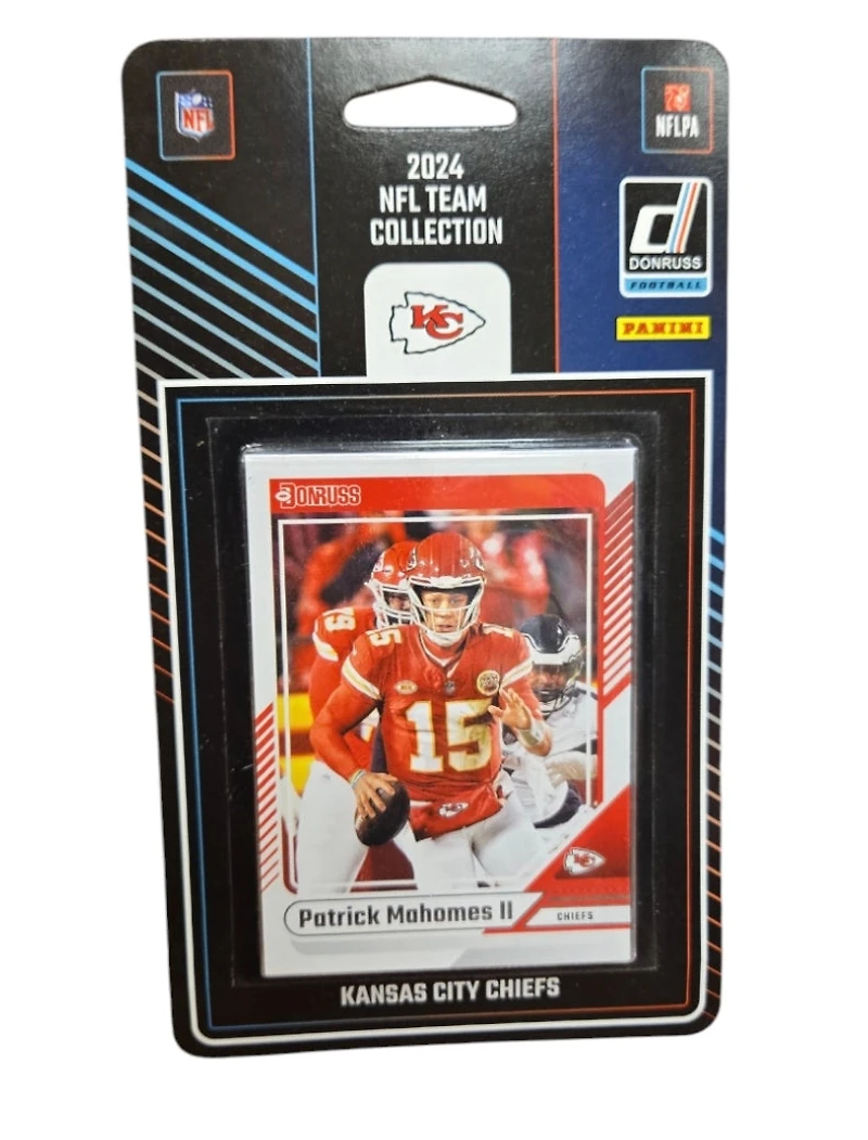 NFL 2024 Panini Trading Cards Donruss Team Set Chiefs