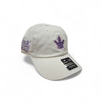 NHL Hat Adjustable Relaxed Fit Hockey Fights Cancer Maple Leafs