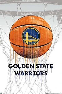 NBA Wall Poster Drip Basketball Warriors