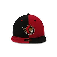 NHL Hat Snapback Pin Wheel Senators