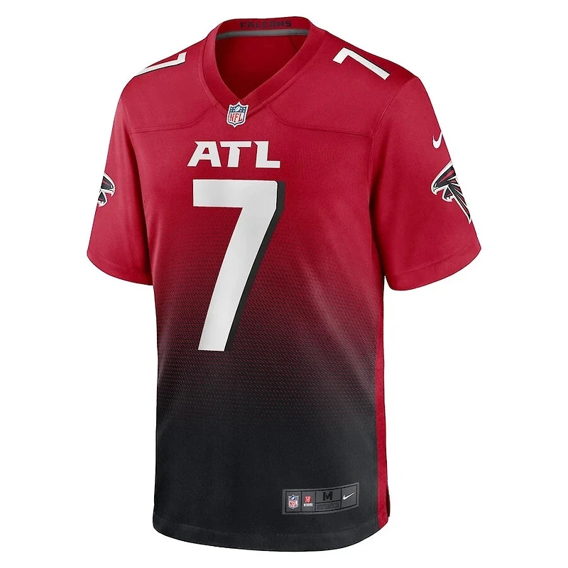 NFL Player Game Jersey Alt Red Bijan Robinson Falcons