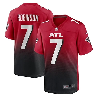NFL Player Game Jersey Alt Red Bijan Robinson Falcons