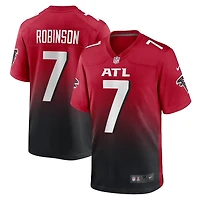 NFL Player Game Jersey Alt Red Bijan Robinson Falcons
