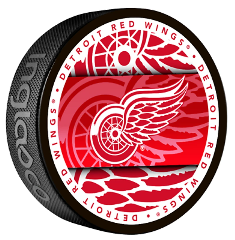 NHL Puck Souvenir Collector Medallion Red Wings