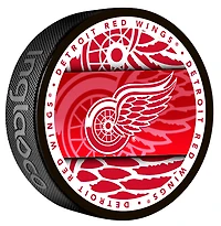 NHL Puck Souvenir Collector Medallion Red Wings