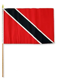 Country Stick Flag 12x18 Trinidad and Tobago