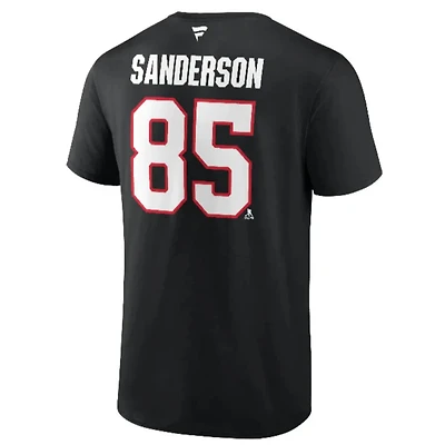 NHL Player T-Shirt Authentic Stack Jake Sanderson Senators