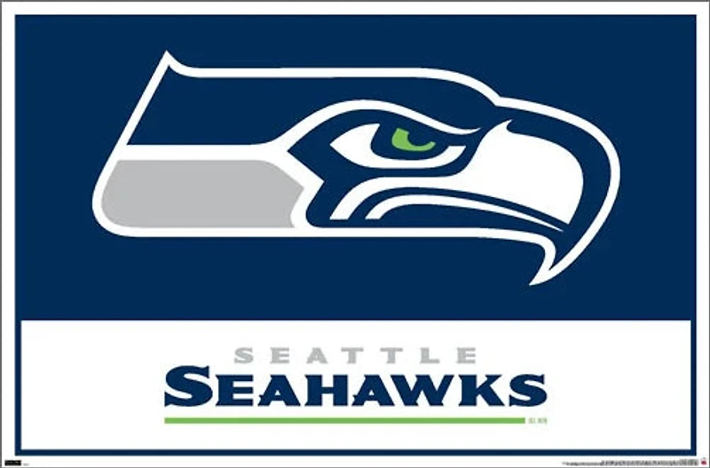 NFL Wall Poster Logo Seahawks