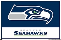 NFL Wall Poster Logo Seahawks