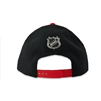 NHL Hat Snapback Authentic Pro Locker Room Square Visor Senators