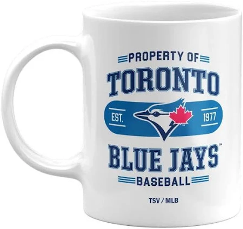 MLB Coffee Mug Subl. 11 Oz C-Handle Property Of Blue Jays