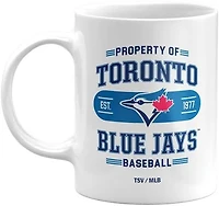 MLB Coffee Mug Subl. 11 Oz C-Handle Property Of Blue Jays