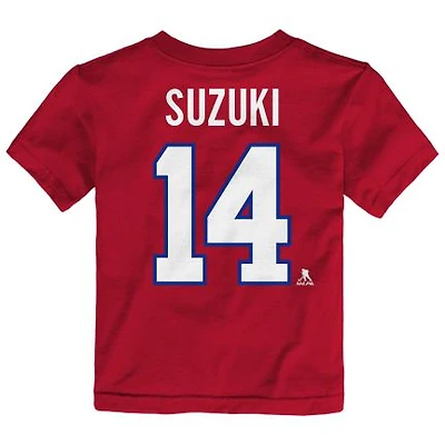 NHL Infant/Toddler T-Shirt Player Nick Suzuki Canadiens