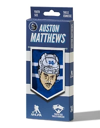 NHLPA Youth Player Socks Auston Matthews Maple Leafs