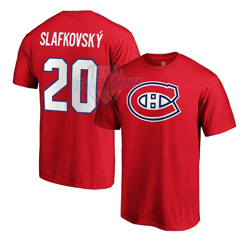 NHL Youth Player T-Shirt Juraj Slafkovsky Canadiens