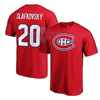 NHL Youth Player T-Shirt Juraj Slafkovsky Canadiens