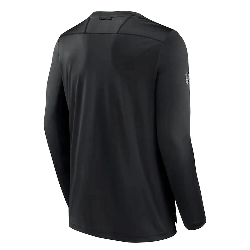 NHL Long Sleeve Poly Shirt Authentic Pro 2023-24 Senators