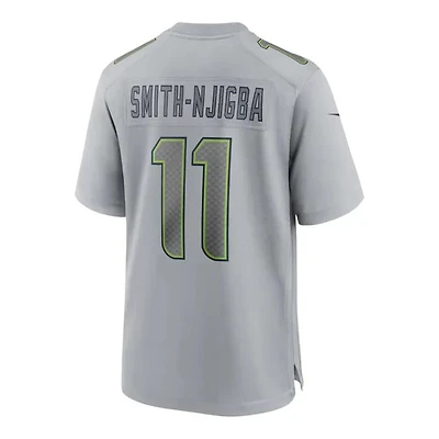 NFL Player Game Jersey Grey Atmosphere Jaxon Smith-Njigba Seahawks