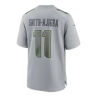 NFL Player Game Jersey Grey Atmosphere Jaxon Smith-Njigba Seahawks
