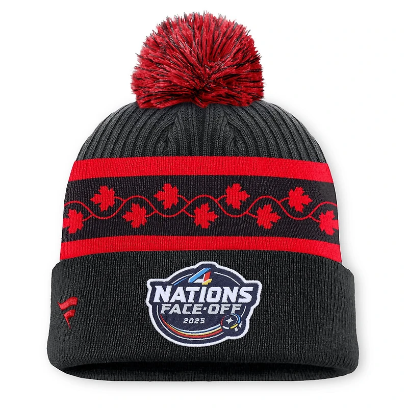 NHL Knit Hat Authentic Pro 4-Nations Face-Off Team Canada