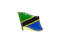Country Lapel Pin Flag Tanzania