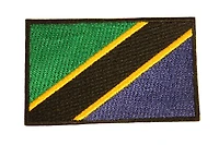 Country Patch Flag Tanzania