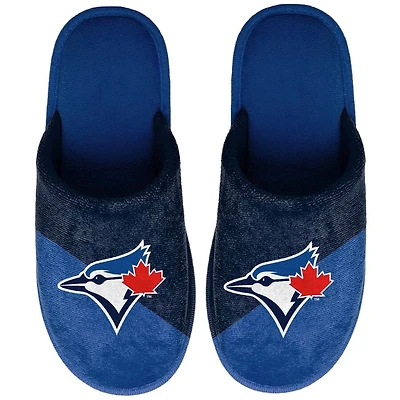 MLB Youth Slippers Big Logo Blue Jays