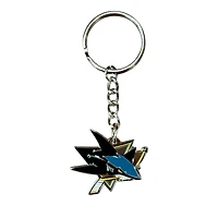 NHL Keychain Logo Sharks