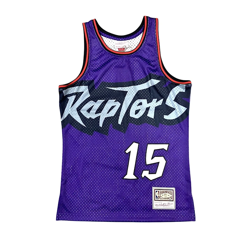 NBA Hardwood Classics Player Maxout Jersey Vince Carter Raptors (Purple)
