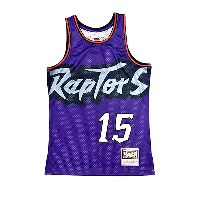 NBA Hardwood Classics Player Maxout Jersey Vince Carter Raptors (Purple)