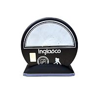 Puck Display Stand White & Blue