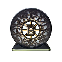 Puck Display Stand Black & Yellow