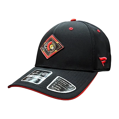 NHL Hat Structured Stretch Authentic Pro Rinkside5 2025 Senators