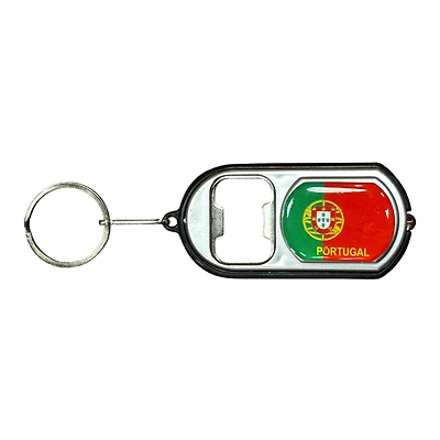 Country Keychain Light Bottle Opener Key Portugal