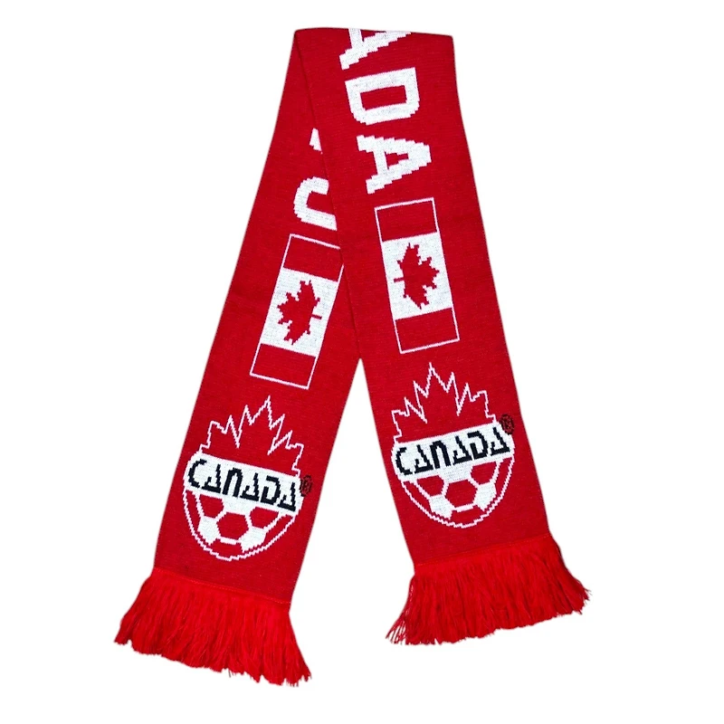 Country Soccer Scarf Acrylic Team Canada