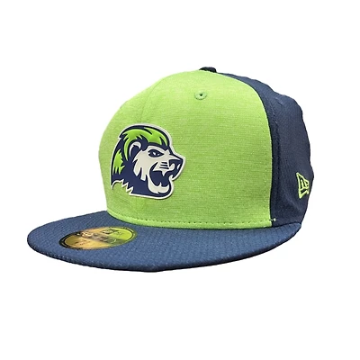 CEBL Hat 5950 Courtside Icon 2 Tone Niagara River Lions (Lime Green)