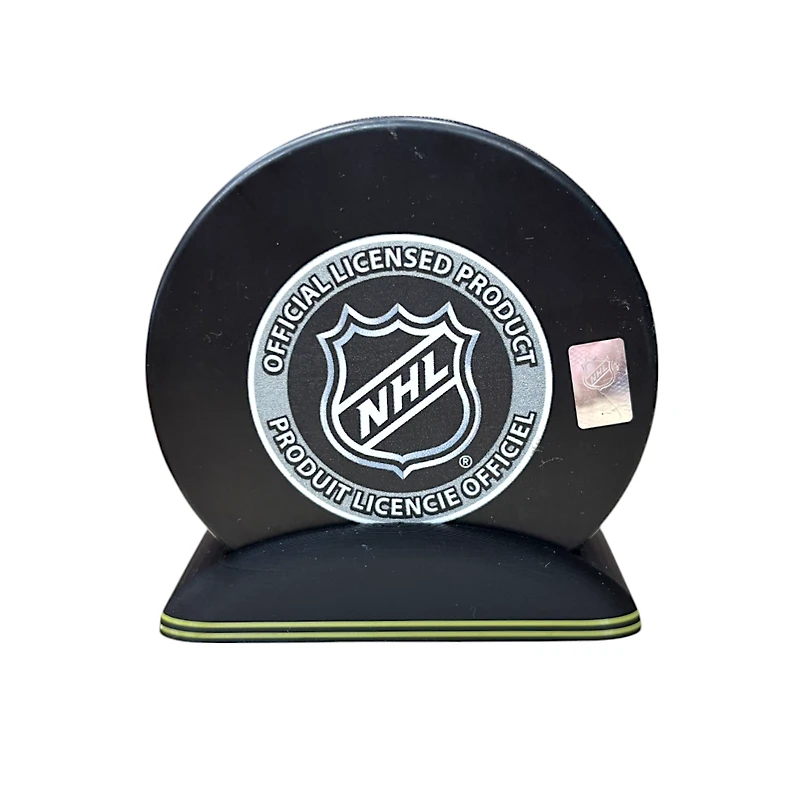 Puck Display Stand Black & Yellow
