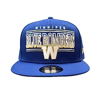 CFL Hat 950 Snapback Sideline 2025 Blue Bombers