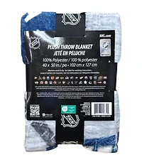 NHL Micro Plush Throw Blanket Maple Leafs