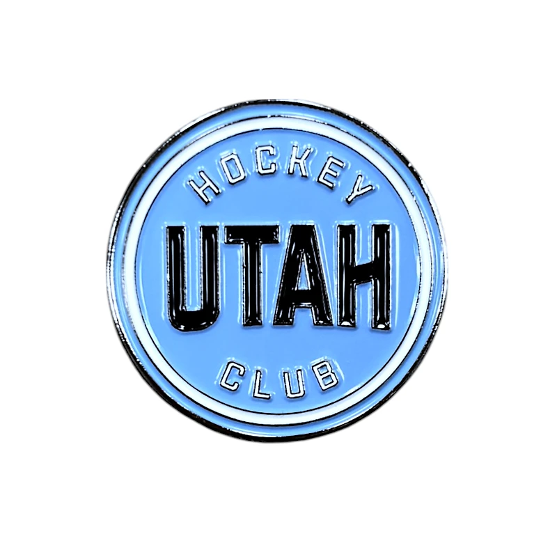 NHL Lapel Pin Embossed Logo Utah Hockey Club