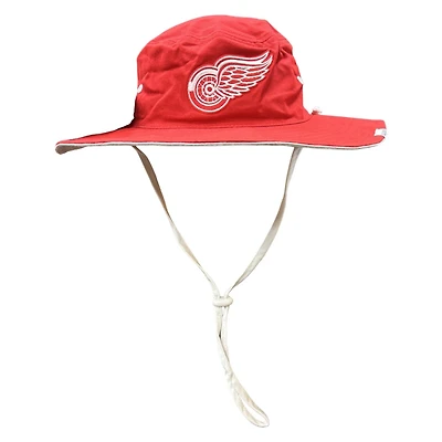 NHL Boonie Drawstring Hat Red Wings